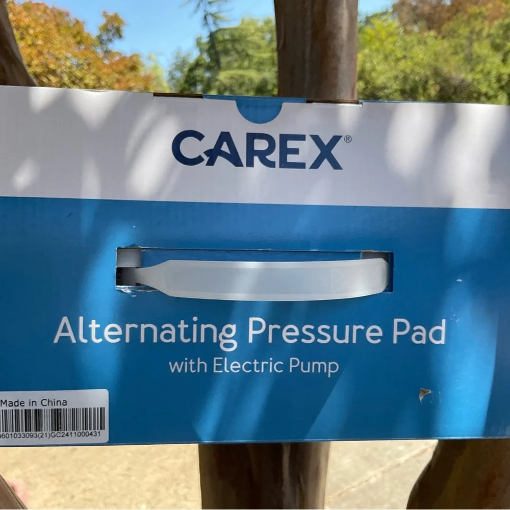 “New” Carex Alternating Air Mattress Pressure Pad with Electric Pump. Full Size